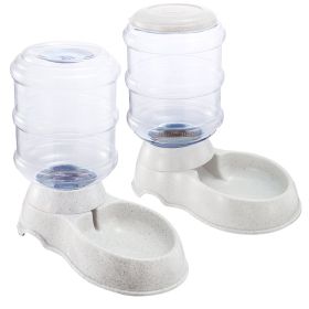 3.5 Liter Gravity Pet Food Dispenser Automatic Feeder for Dogs