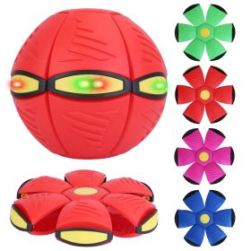 4 Pack LED Flying Saucer Ball Toys for Pets and Children Outdoor Play