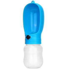 Portable Leakproof Dog Water Bottle with One Handed Operation for Outdoor Travel