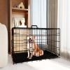 36 Inch Medium Wire Dog Crate with Divider and Leakproof Tray