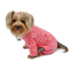 Blush of Love Fleece Turtleneck Pajamas (Option: S)