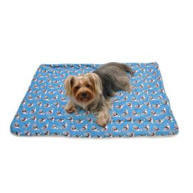 Ultra Soft Minky/Plush Silly Sharks Blanket (Option: )