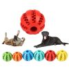 Squeaky Dog Ball Toy with Tooth Cleaning and Bite Resistant Design