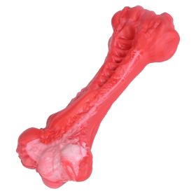Beef Flavored Dog Chew Bone for Aggressive Chewers of All Sizes (Option: White_S)