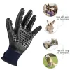 Pet Grooming Gloves for Dogs Hair Removal and Bathing