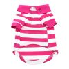 Striped Dog Polo Shirt