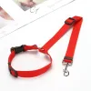 2 in 1 Adjustable Pet Car Seat Belt and Nylon Leash for Dogs