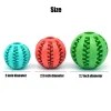 Squeaky Dog Ball Toy with Tooth Cleaning and Bite Resistant Design